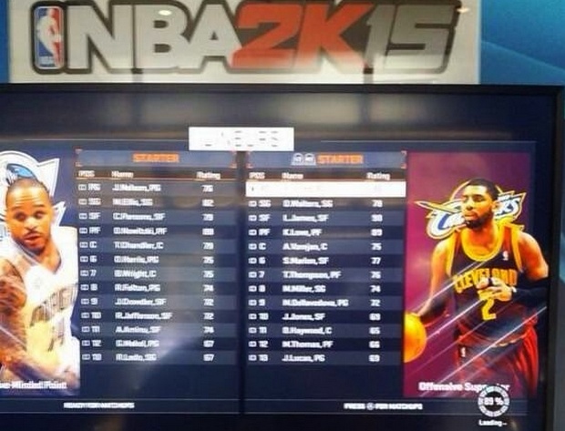 Player ratings for every team in NBA 2K15 