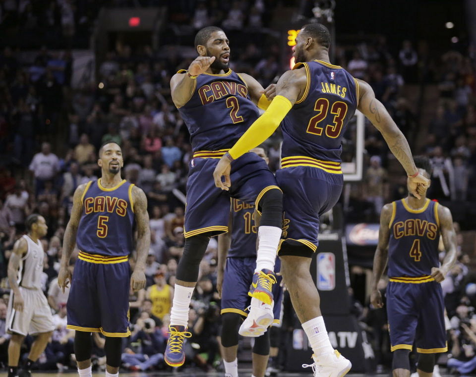 FULL HIGHLIGHTS: Kyrie Irving Scores Career High 57 As Cavs Defeat Spurs To Complete Texas Two-Step, 128-125