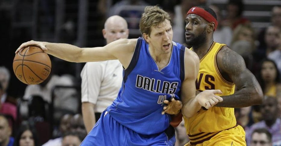 lebron james dirk nowitzki