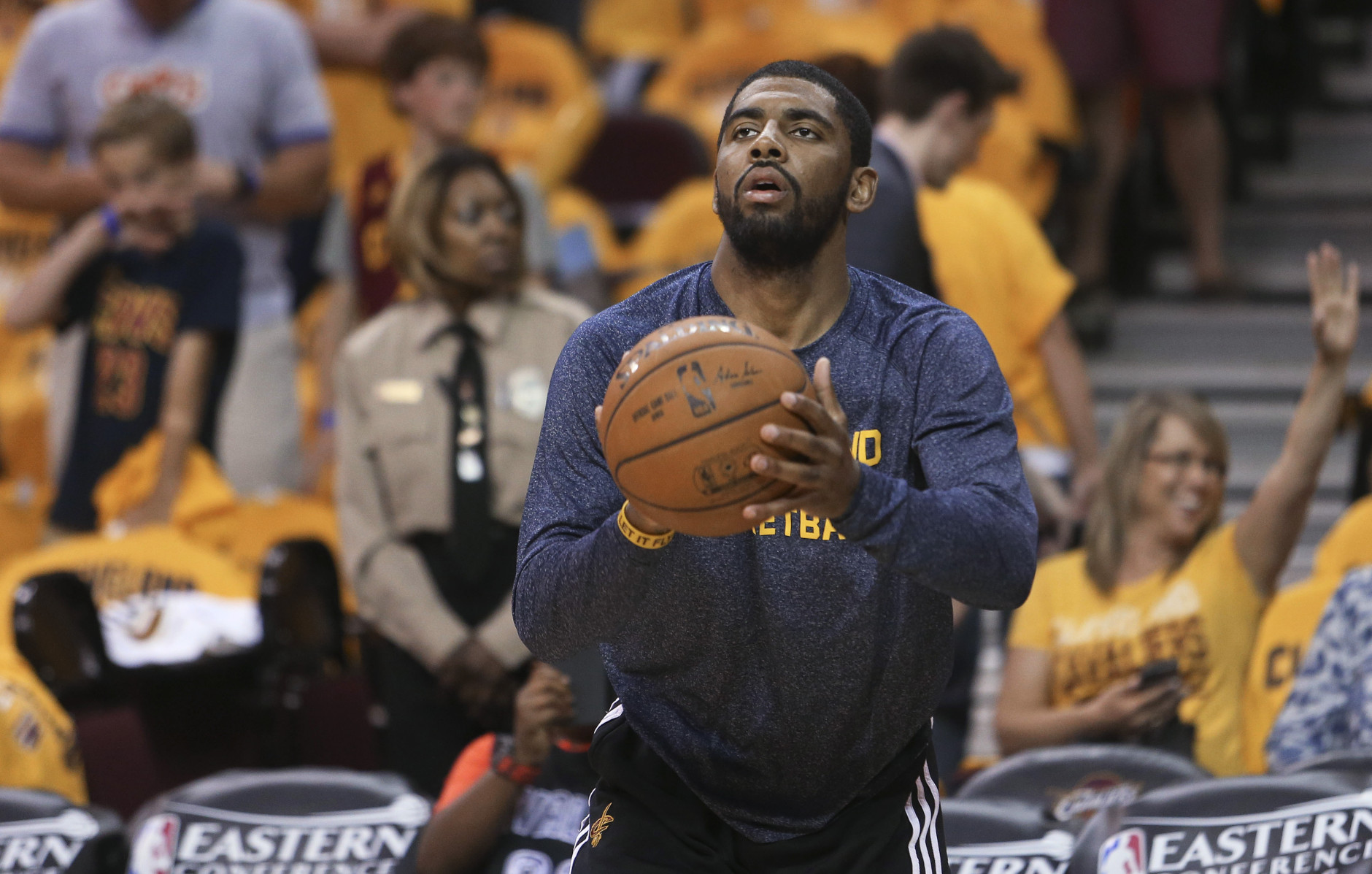 Kyrie Irving Finally Has His Eyes On A Return Date