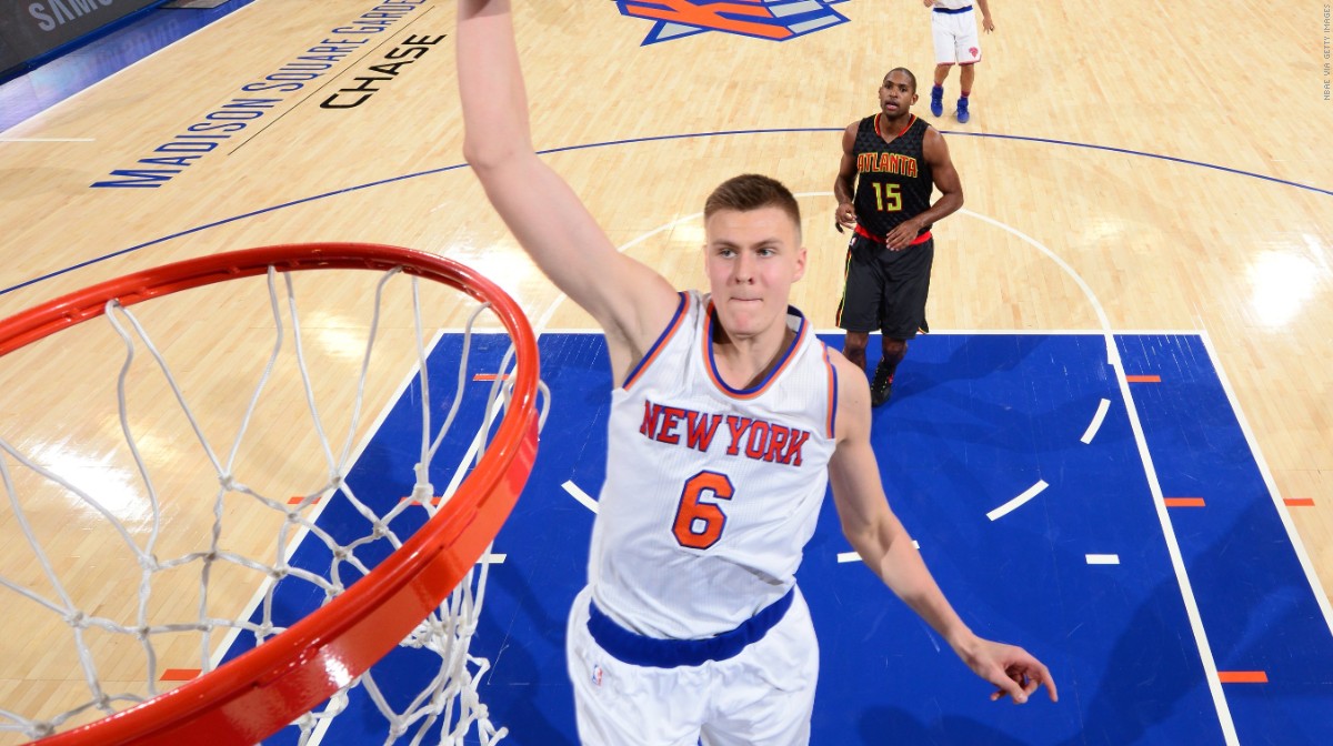 Kristaps Porzingis Versus LeBron James Is Still A Fantasy, But Close To Become Reality