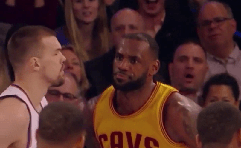 The Real Reason LeBron James Stared Down And Taunted Lou Amundson After ...