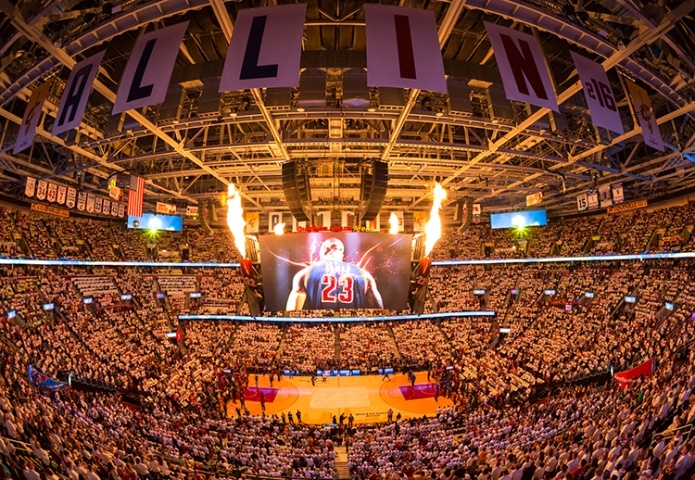 VIDEO: 20,000-Strong Quicken Loans Arena Crowd Sings National Anthem Prior To Cavs-Pistons Game 1