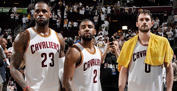 lebron james kyrie irving kevin love