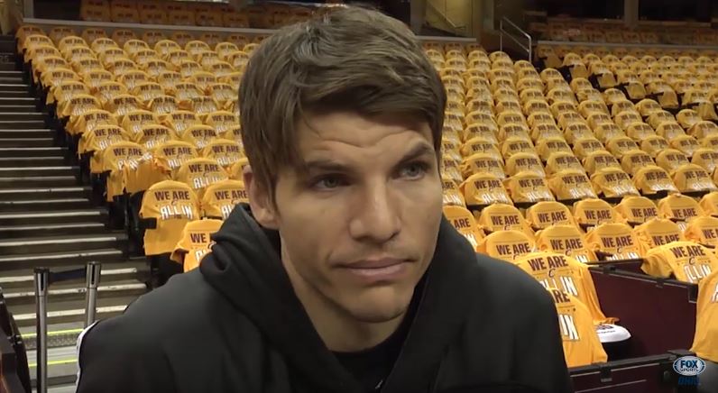 VIDEO: Kyle Korver Reacts To J.R. Smith 3-Point Barrage, Hails Smith As One Of The Most Underrated Shooters Ever