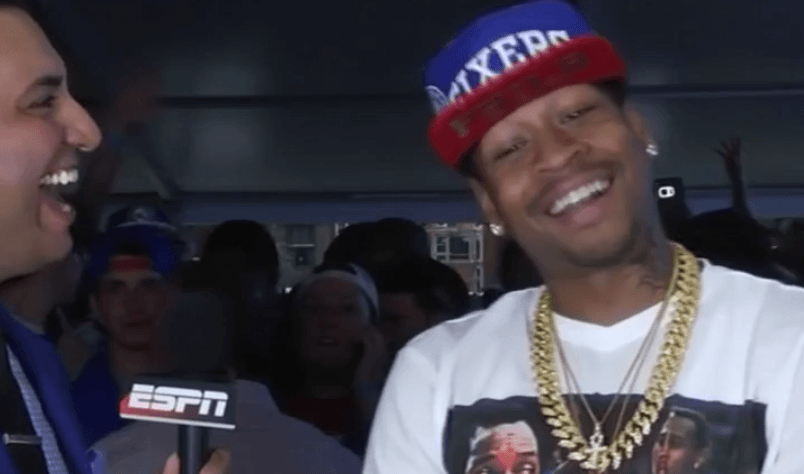 VIDEO: Allen Iverson Does Hilarious Impersonation Of LeBron James Kid On Live TV