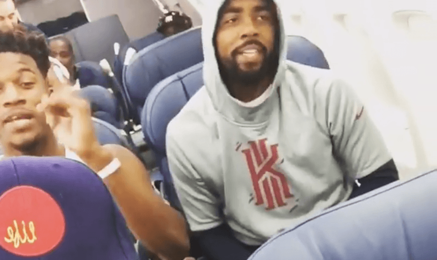 Video: Kyrie Irving, Jimmy Butler Sing &#8220;A Thousand Miles&#8221; On Team USA Plane