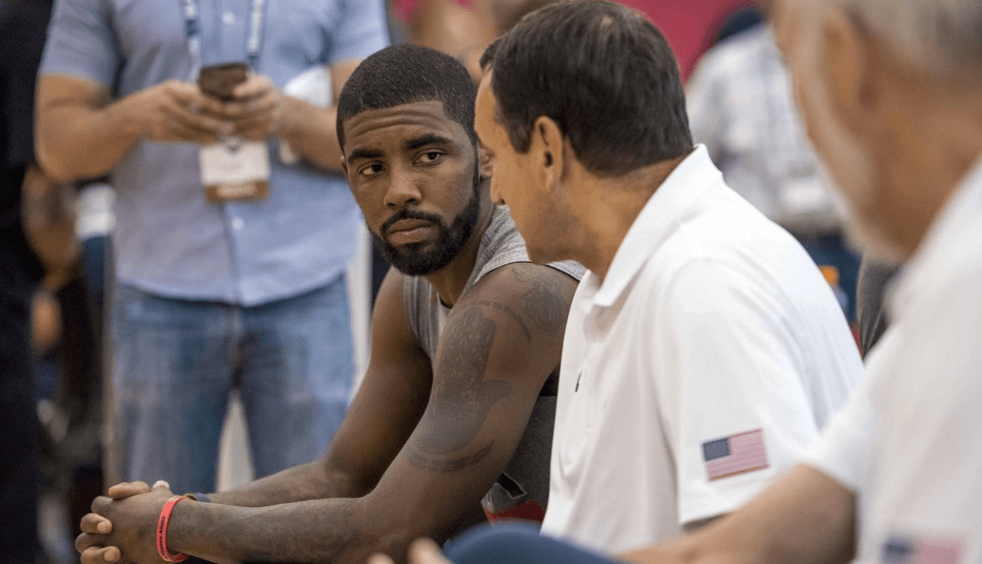 Coach Mike Krzyzewski told Kyrie Irving he could start for Team USA one day