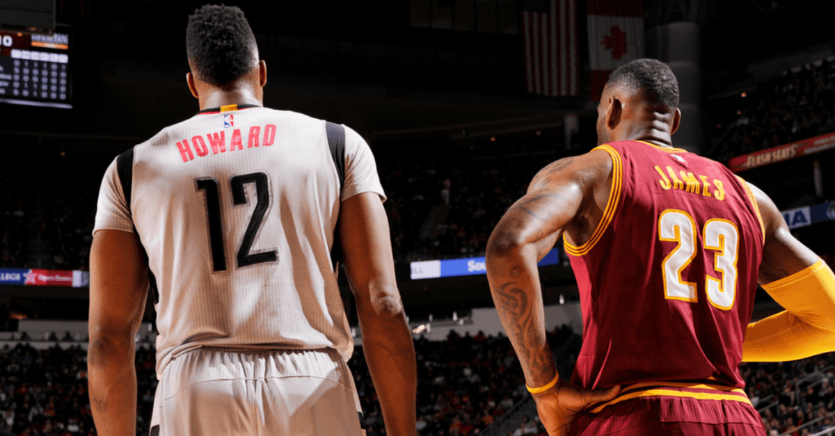 Video Dwight Howard asked about having MMA fight against LeBron James