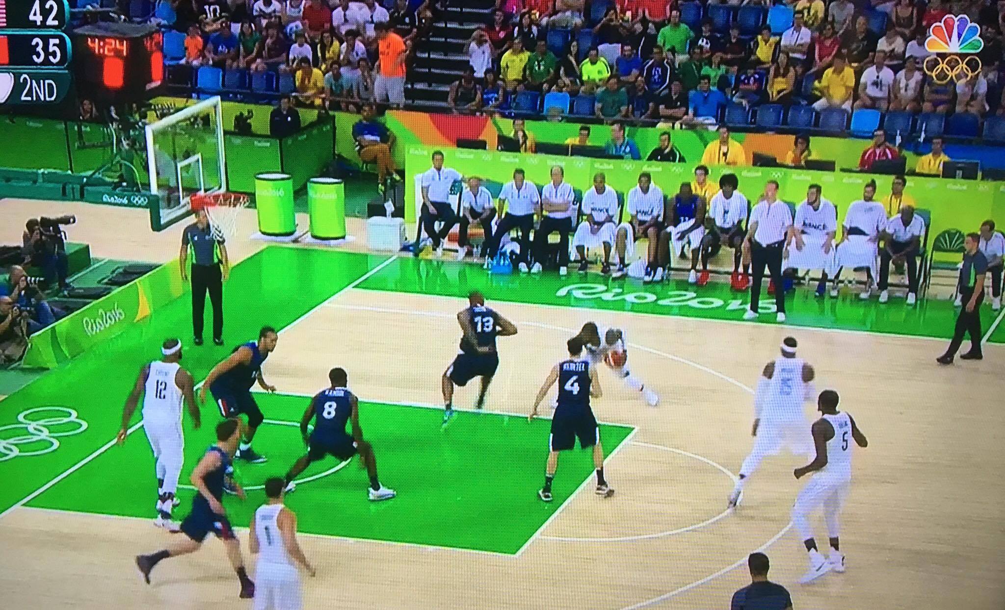 Video: Kyrie Irving crosses over Boris Diaw and hits step-back jumper on him