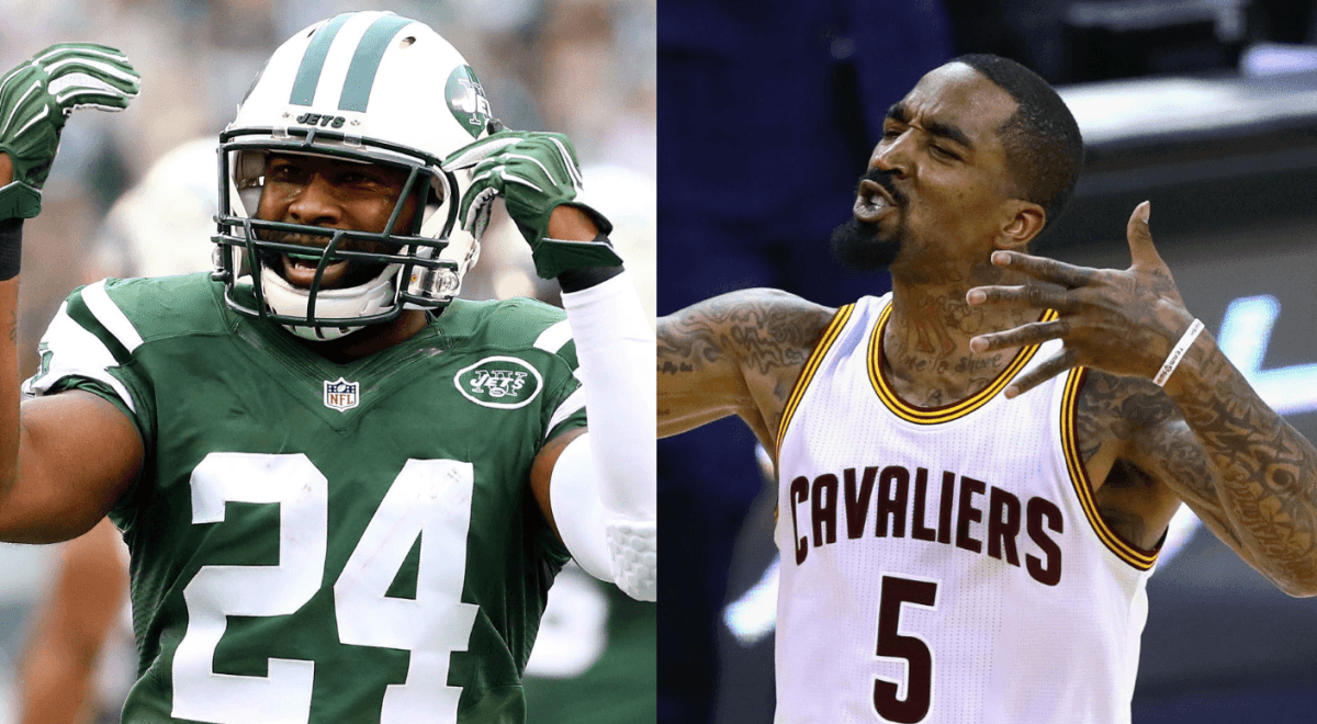 JR Smith Darrelle Revis