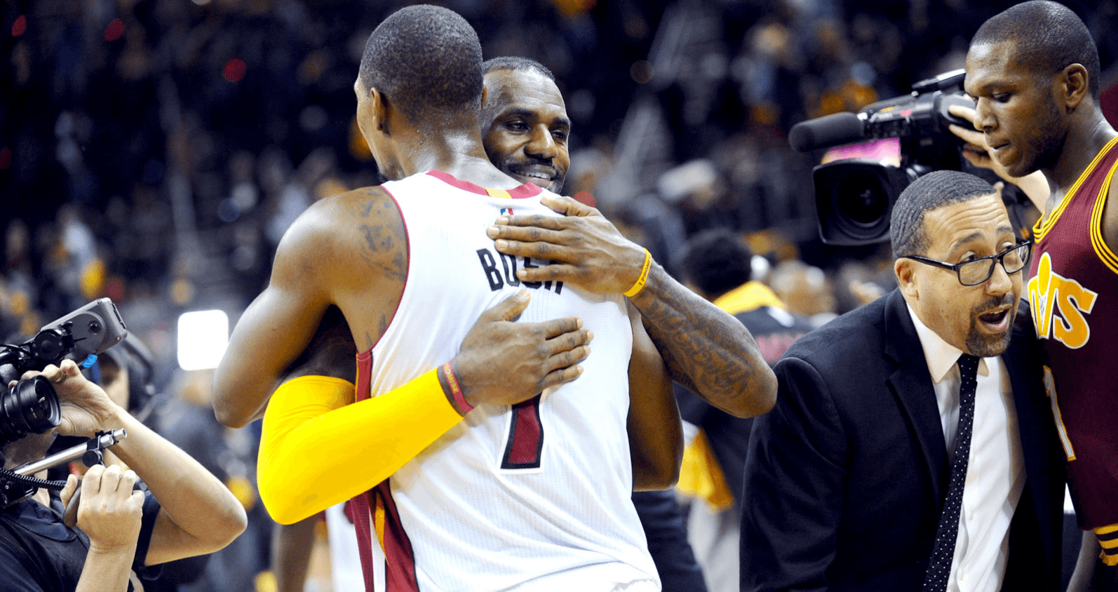 Video: LeBron James is surprised that the Miami Heat gave up on Chris Bosh