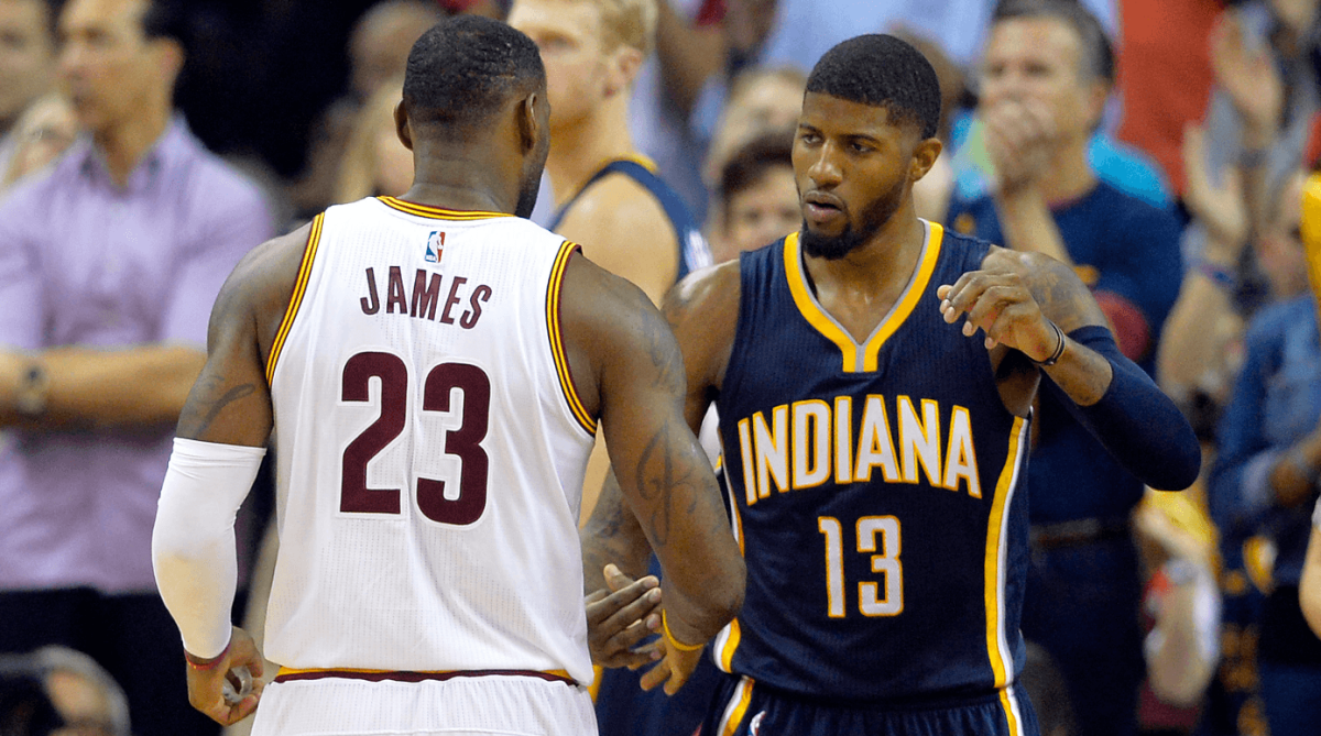 Paul George LeBron Cavs Message