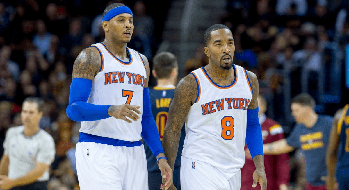 Carmelo Anthony Cavs J.R. Smith