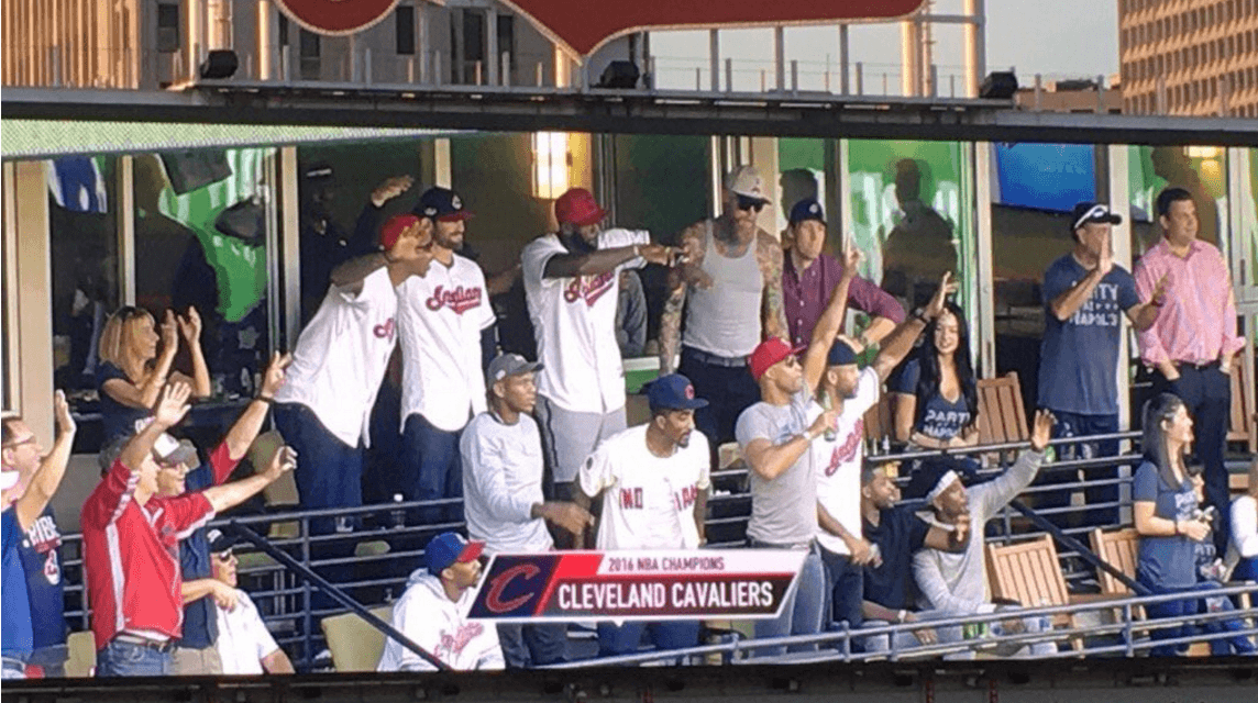 Cavs Indians Game 2 Blue jays