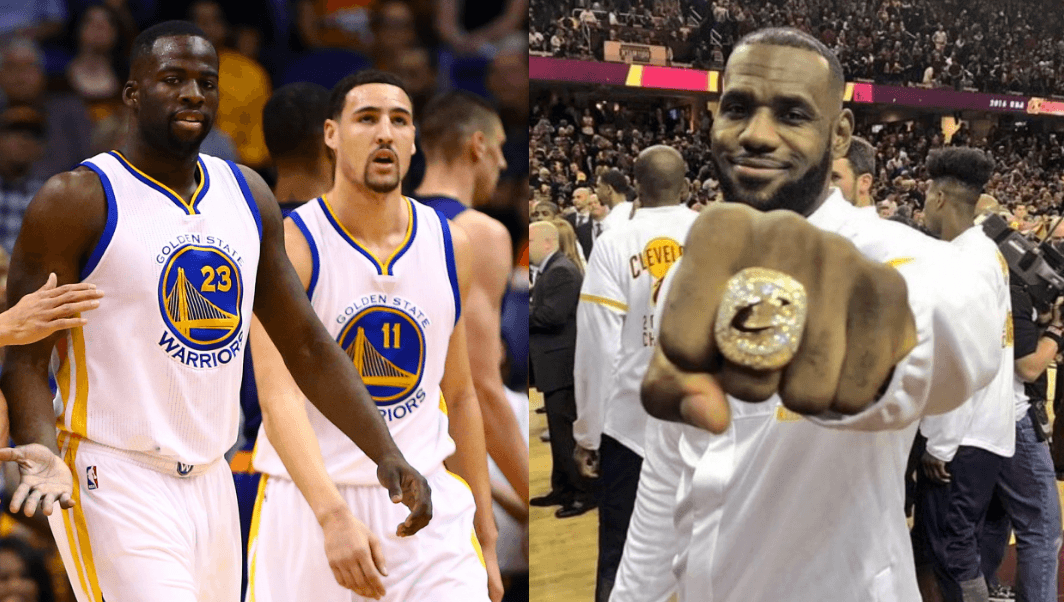 Draymond Klay LeBron Cavs Rings