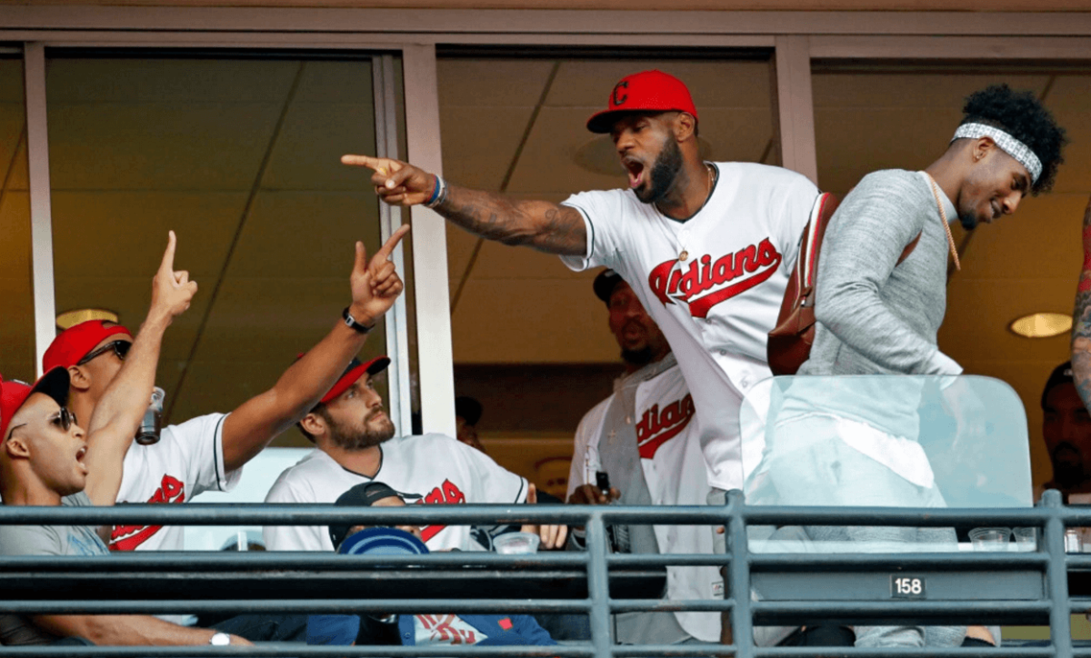 LeBron Cavs Indians