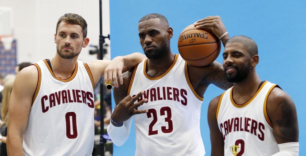 kevin love lebron james kyrie irving