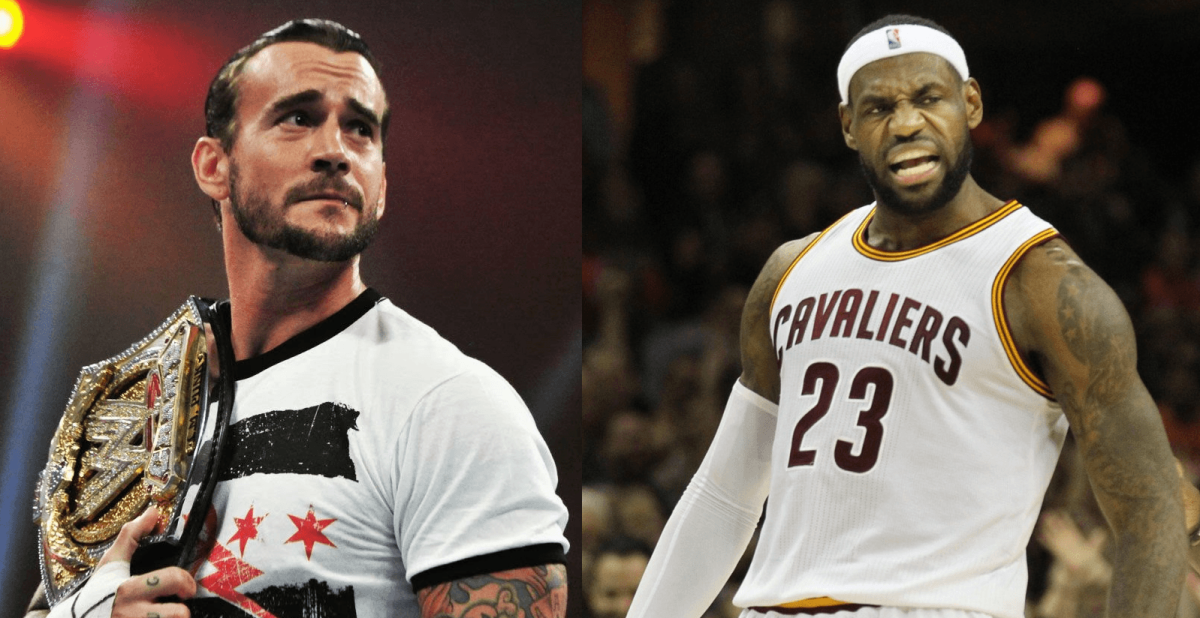 CM Punk LeBron James