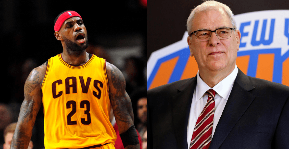 lebron james phil jackson