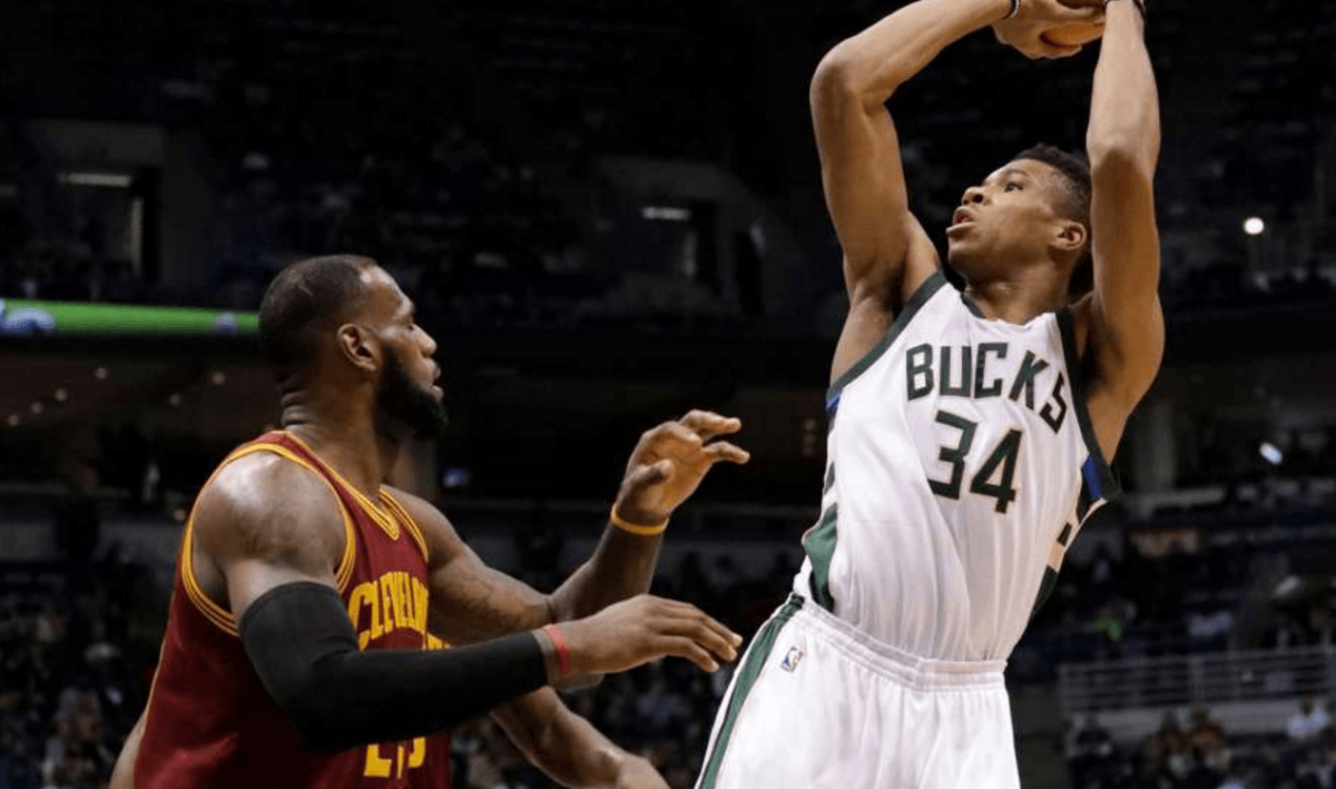 LeBron James Giannis Antetokounmpo