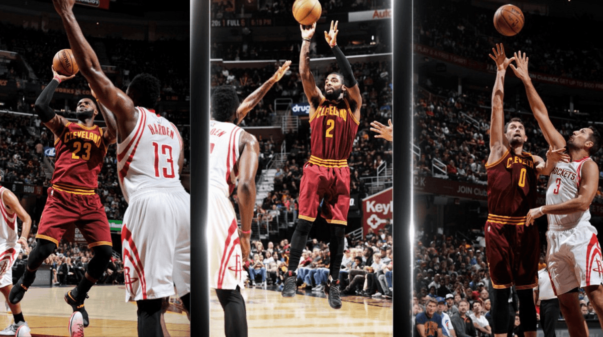 LeBron Kyrie K Love Cavs Rockets Recap