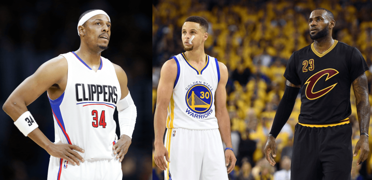 Paul Pierce LeBron Steph Curry Warriors Cavs