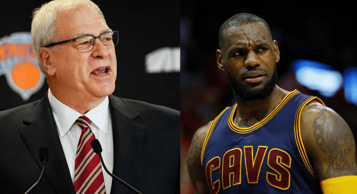 Phil Jackson Shot At LeBron