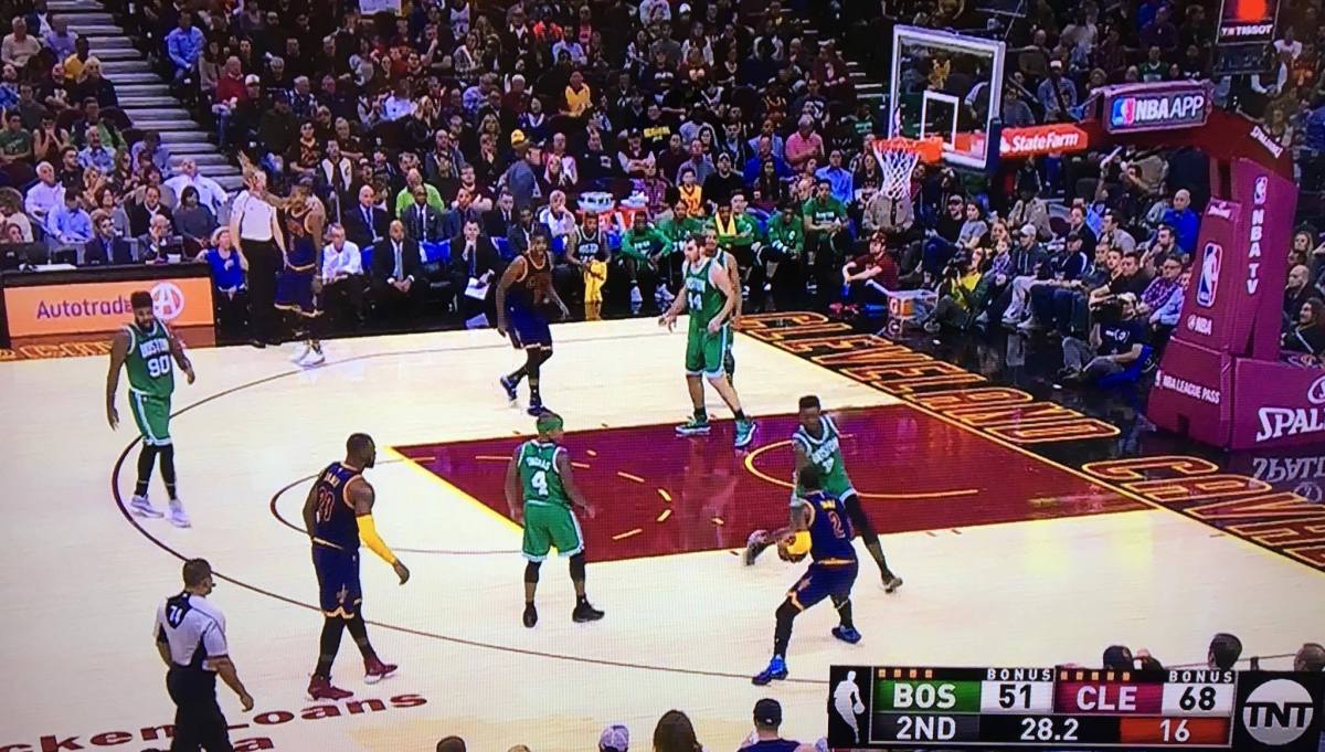 kyrie crossover celtics jaylen brown