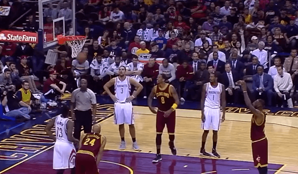 LeBron Airballs Free Throw