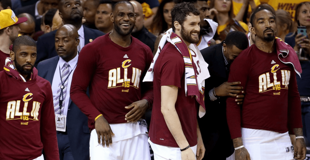 Cavs Stars LeBron Kyrie Irving Kevin Love JR Smith