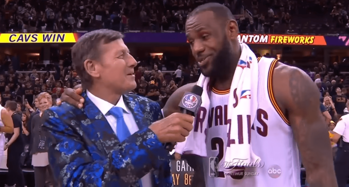 LeBron James Craig Sager Finals Interview