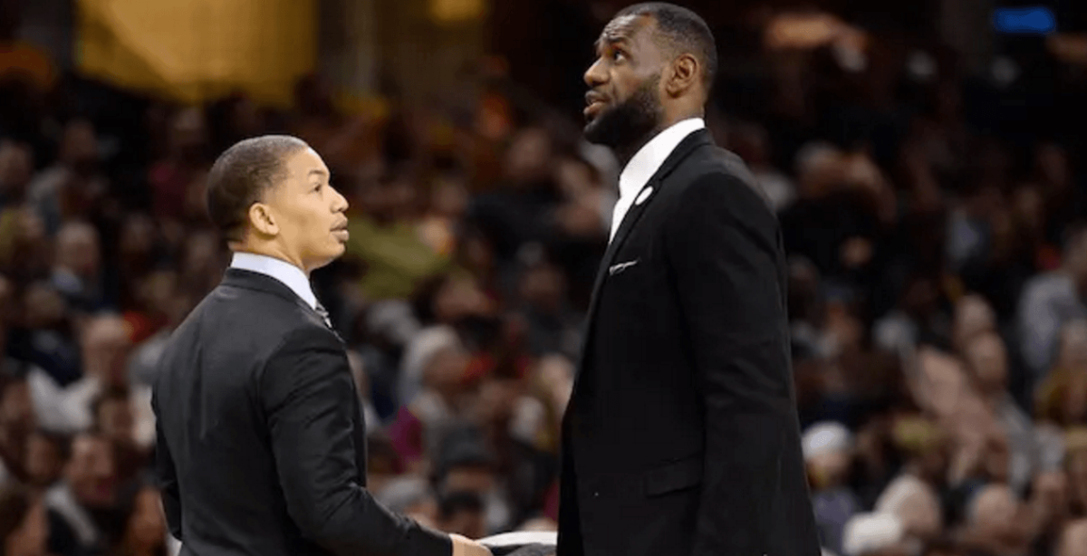 LeBron James Tyronn Lue