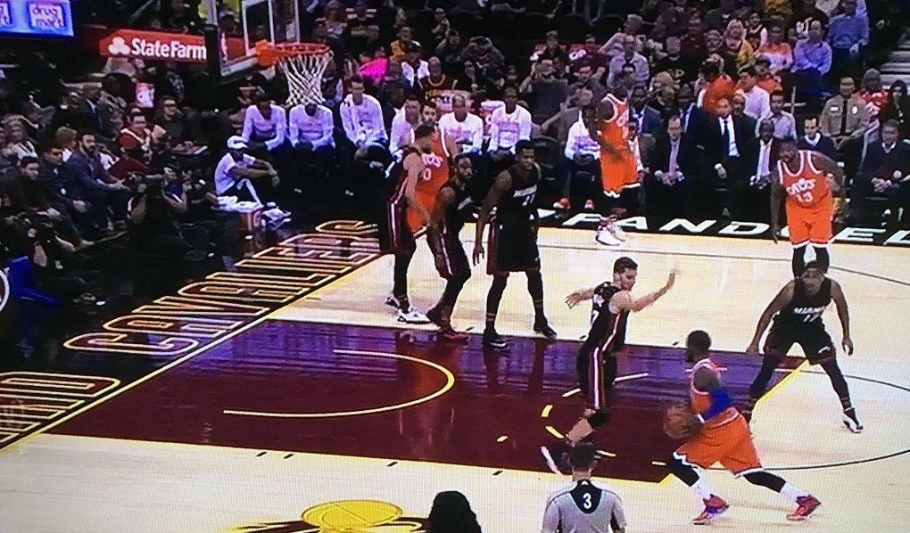 kyrie loses dragic stepback