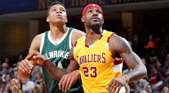 giannis antetokounmpo, lebron james