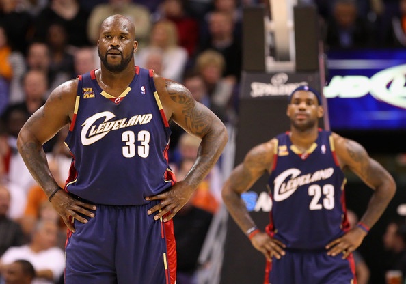 Shaquille O'Neal, LeBron James