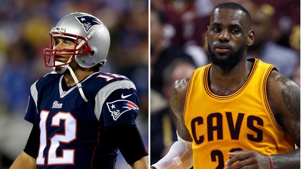 Tom Brady, LeBron James