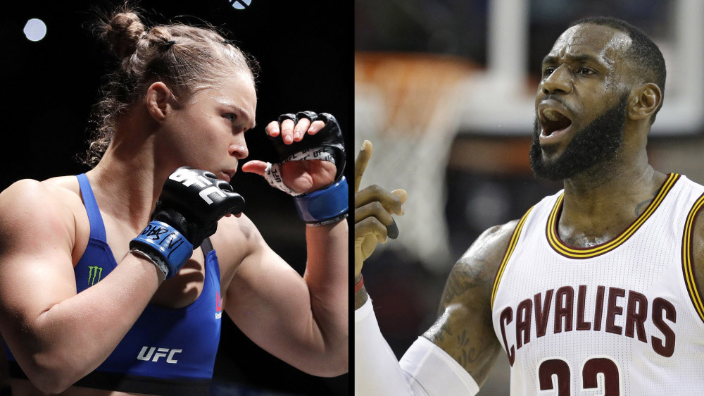 Ronda Rousey, LeBron James