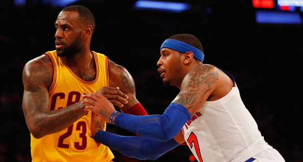 LeBron James, Carmelo Anthony