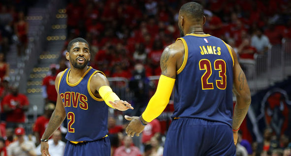 LeBron James and Kyrie Irving collect milestones during Game 2