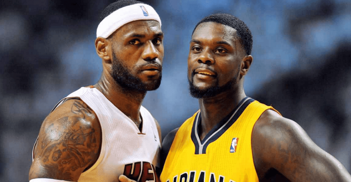 LeBron James Lance Stephenson