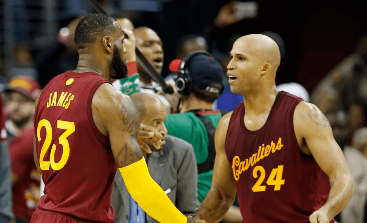 Richard Jefferson, LeBron James