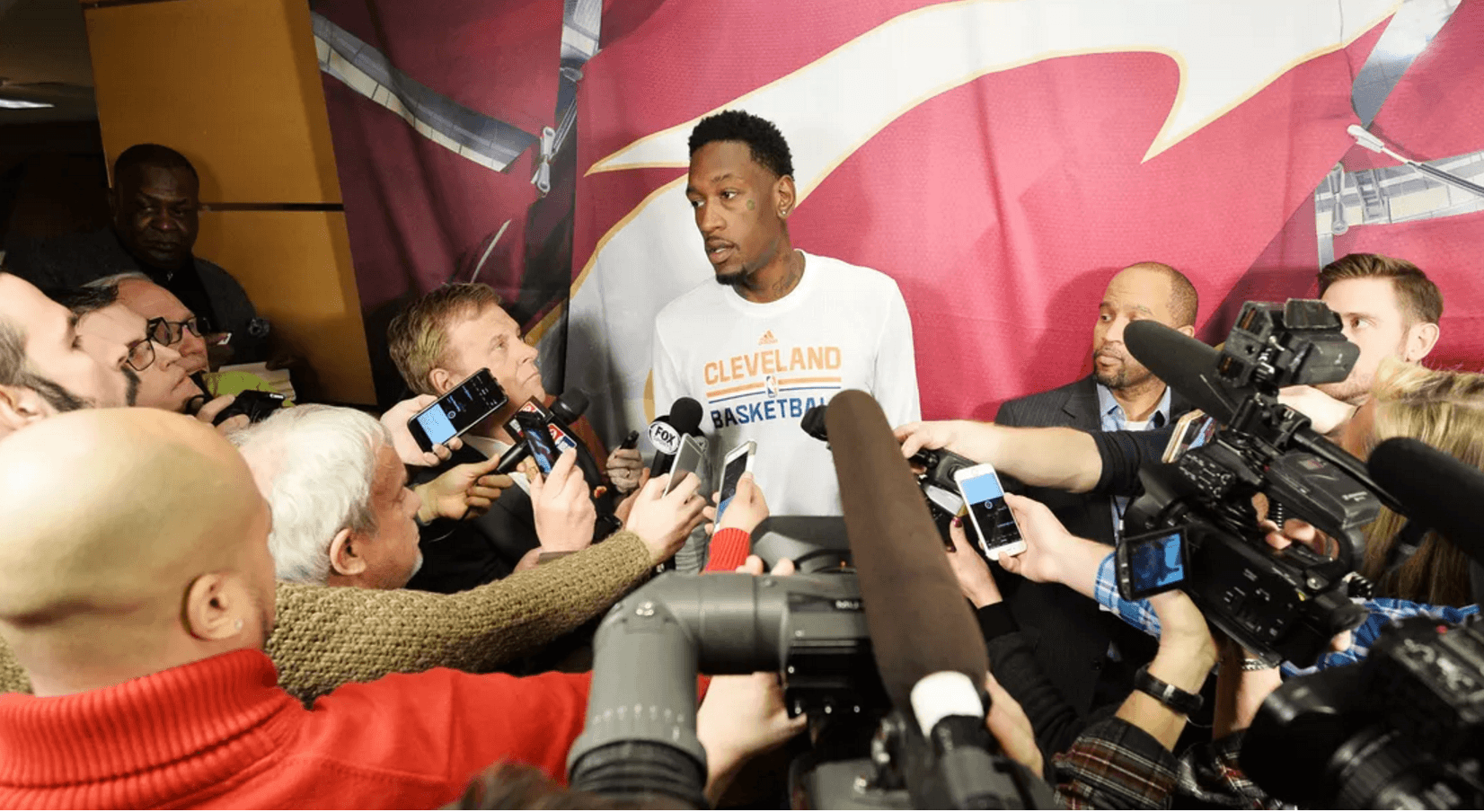 One reason why the Cavs waived Larry Sanders is his struggle with punctuality