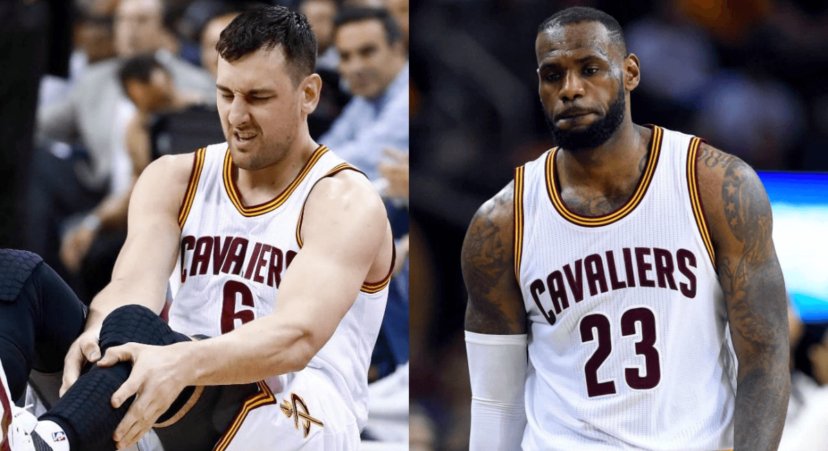 LeBron blames himself Bogut injury