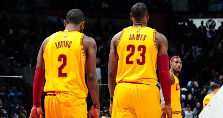 kyrie irving lebron james