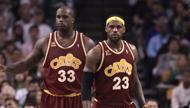 Shaquille O'Neal, LeBron James