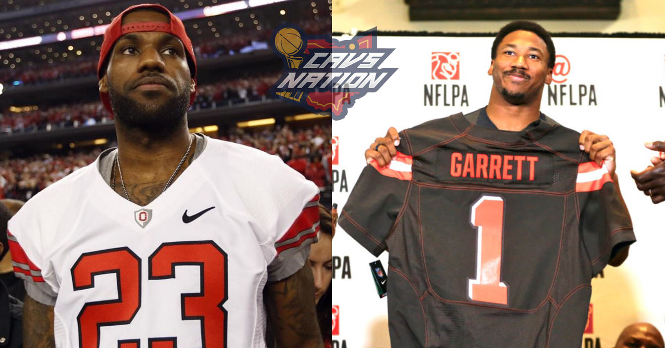 LeBron James is happy with Browns' picks in the NFL Draft