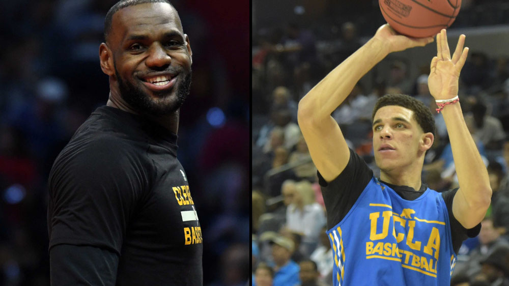 LeBron James, Lonzo Ball