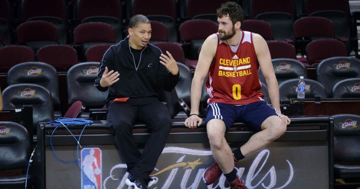 Kevin Love Tyronn Lue