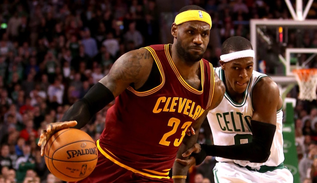 LeBron James Rajon Rondo